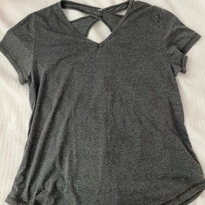 Grey Workout Top